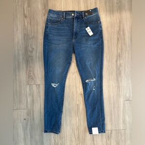 Express Skinny High Rise Luxe Comfort Size 10